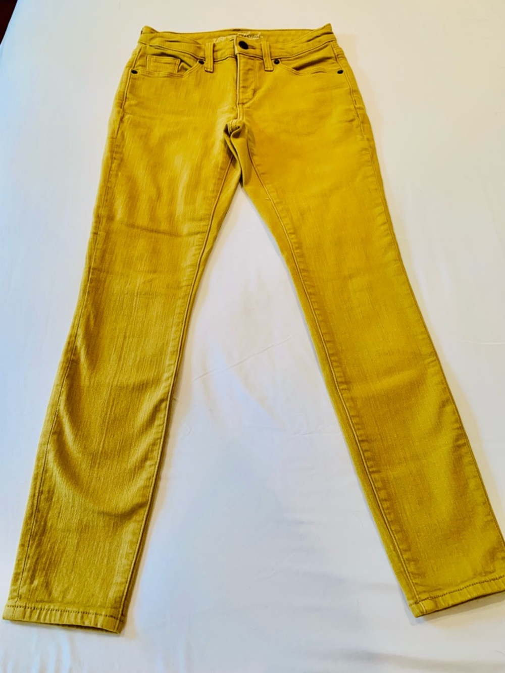 Universal Thread Mustard Yellow High-Rise Jeans